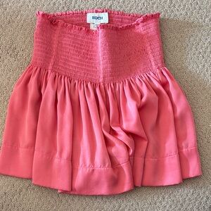 Koch Vibrant Pink A-Line Skirt